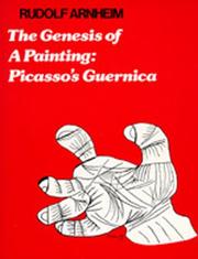 Cover of: The genesis of a painting by Rudolf Arnheim