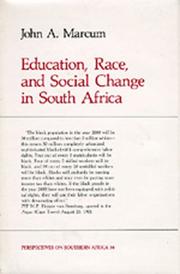 Cover of: Education, race, and social change in South Africa