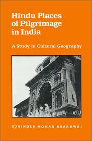 Cover of: Hindu Places of Pilgrimage in India by Surinder M. Bhardwaj