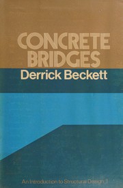 Cover of: Concrete bridges. by Derrick Beckett