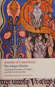 Cover of: The major works by Anselm of Canterbury
