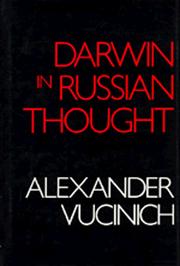 Cover of: Darwin in Russian thought