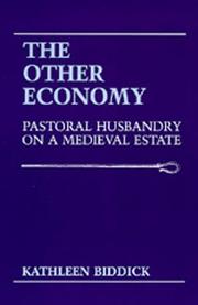 Cover of: The other economy: pastoral husbandry on a medieval estate
