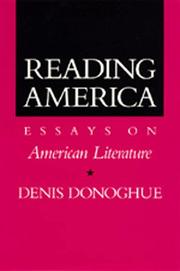 Cover of: Reading America: essays on American literature