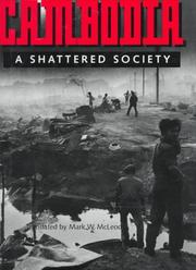 Cover of: Cambodia, a shattered society
