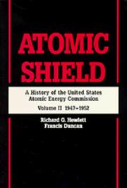 Cover of: Atomic shield, 1947/1952 | Richard G. Hewlett