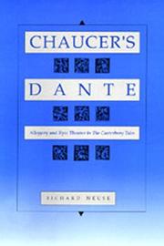 Cover of: Chaucer's Dante by Richard Neuse