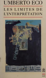Cover of: Les limites de l'interprétation by Umberto Eco