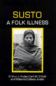 Cover of: Susto: A Folk Illness (Comparative Studies of Health Systems and Medical Care)