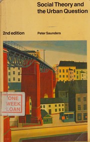 Cover of: Social Theory and the Urban Question