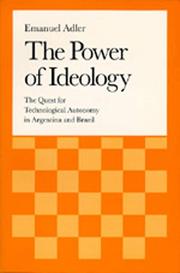 The power of ideology by Emanuel Adler
