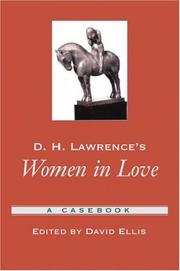 Cover of: D.H. Lawrence's Women in Love: A Casebook (Casebooks in Criticism)