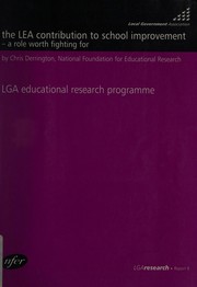Cover of: The LEA Contribution to School Improvement (LGA Research)