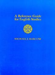 Cover of: A Reference Guide for English Studies
