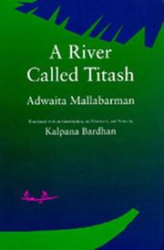 Cover of: A river called Titash by Advaita Mallabarmaṇa