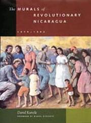 Cover of: The murals of revolutionary Nicaragua, 1979-1992