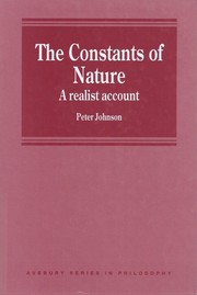 Cover of: The constants of nature: a realist account