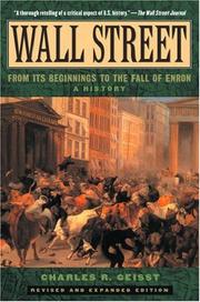 Cover of: Wall Street: A History: From Its Beginnings to the Fall of Enron