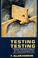 Cover of: Testing Testing