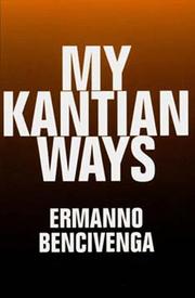 Cover of: My Kantian ways