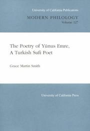 Cover of: The poetry of Yūnus Emre, a Turkish Sufi poet by Yunus Emre