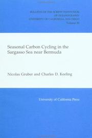 Cover of: Seasonal Carbon Cycling in the Sargasso Sea Near Bermuda (Bulletin of the Scripps Institution of Oceanography, University of California, San Diego)