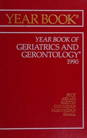 Cover of: Yearbook of Geriatrics-Gerontology, 1990