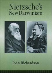 Cover of: Nietzsche's New Darwinism