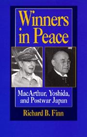 Cover of: Winners in Peace | Richard B. Finn