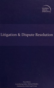 Litigation & dispute resolution by Michael Madden