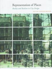 Cover of: Representation of places: reality and realism in city design