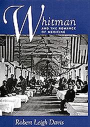 Cover of: Whitman and The Romance of Medicine