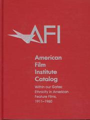 Cover of: The American Film Institute Catalog of Motion Pictures Produced in the United States: Within Our Gates by American Film Institute