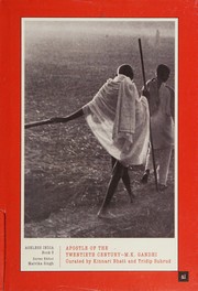 Cover of: Apostle of the Twentieth Century--M. K. Gandhi by Kinnari Bhatt, Malvika Singh, Tridip Suhrud