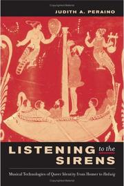 Cover of: Listening to the Sirens by Judith A. Peraino