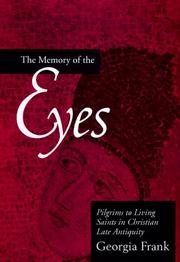 Cover of: The memory of the eyes by Georgia Frank