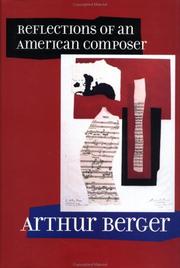 Cover of: Reflections of an American Composer