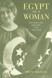 Cover of: Egypt as a Woman by Beth Baron