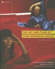 Cover of: The Art and Films of Lynn Hershman Leeson by 