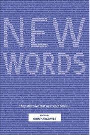 Cover of: New words