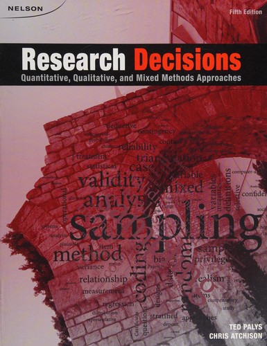 Research decisions by T. S. Palys