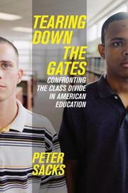 Cover of: Tearing Down the Gates by Peter Sacks