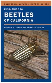 Cover of: Field guide to beetles of California