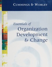 Cover of: Essentials of Organizational Development by Christopher G. Worley, Thomas G. Cummings