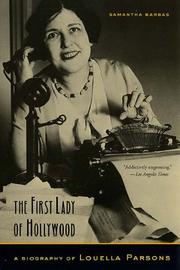 Cover of: The First Lady of Hollywood by Samantha Barbas