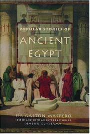 Cover of: Popular Stories of Ancient Egypt by Gaston Maspero