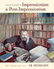 Cover of: Critical Readings in Impressionism and Post-Impressionism | Mary Tompkins Lewis