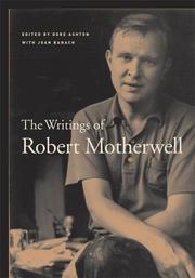 Cover of: The Writings of Robert Motherwell (Documents of Twentieth-Century Art)