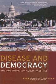 Disease and Democracy by Peter Baldwin