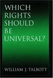 Cover of: Which Rights Should Be Universal?